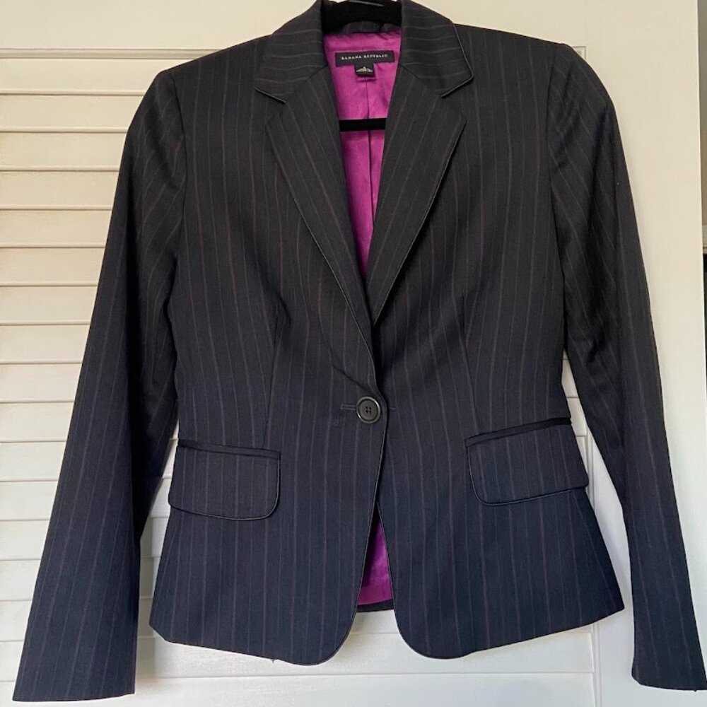 Banana Republic Wool Blazer Size 4